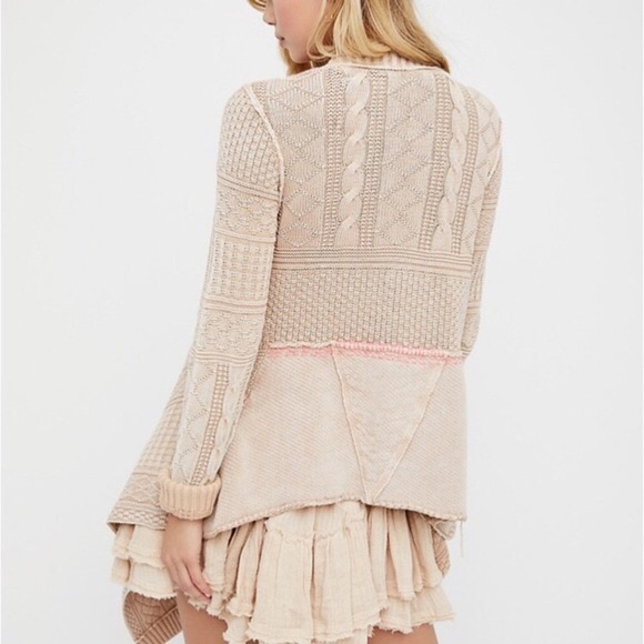 Free People All Washed Up Cardigan NWT - Picture 2 of 7